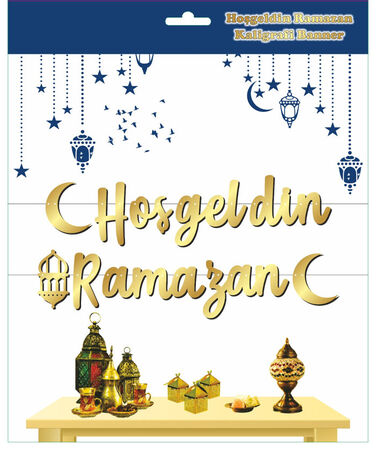 HOŞGELDİN RAMAZAN VARAKLI KALİGRAFİ PK:1 KL:475